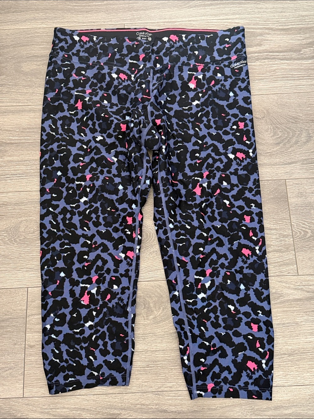 Calvin Klein Performance Wick Leopard Print Leggings XL